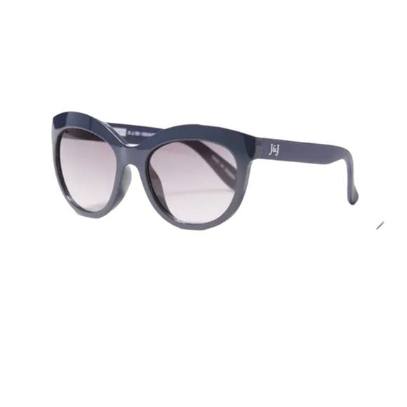 Janie and Jack Navy Cat Eye Sunglasses Size 0-2Y - Picture 1 of 3